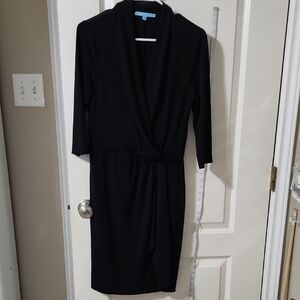 ANTONIO MELANI Black Long Sleeve Dress